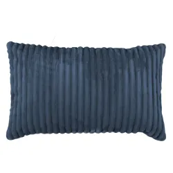Rectangular Decorative Cushion - Royal Chunky Corduroy