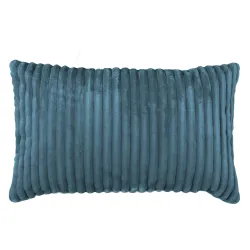Rectangular Decorative Cushion - Royal Chunky Corduroy