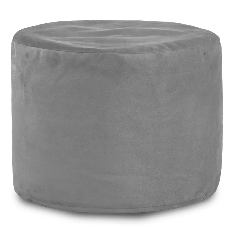 Round Cylinder Pouffe - Soft Velvet – view 16