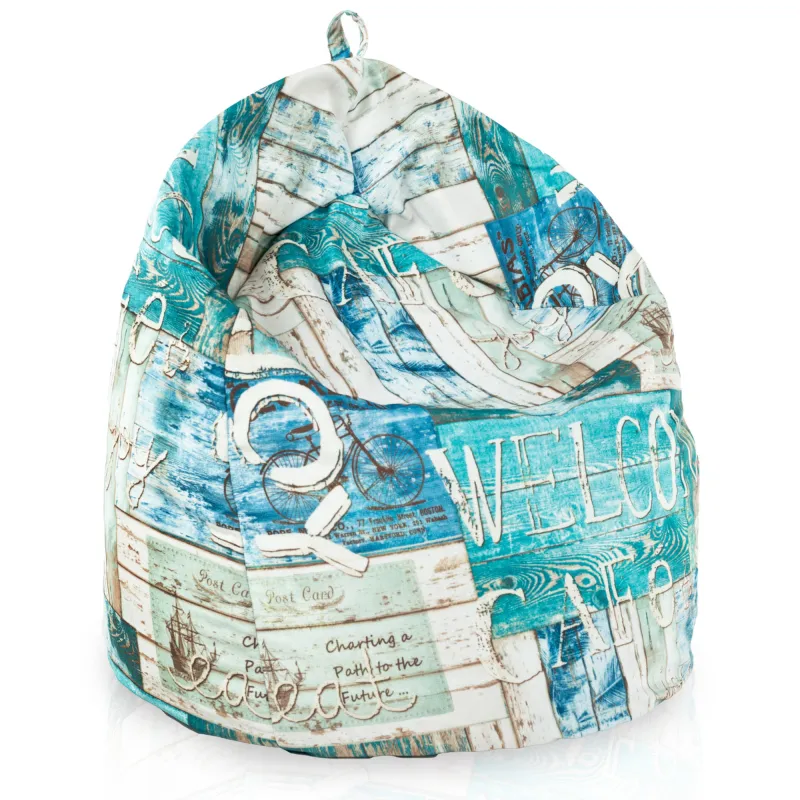 Kids Bean Bag Chair L - Premium Printed Fabric – view 98