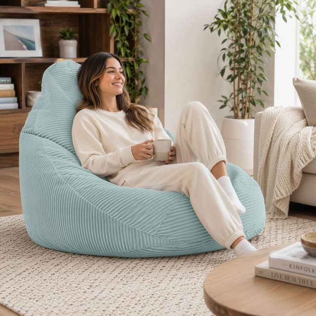 Stripe Style – Bean Bags and Poufs