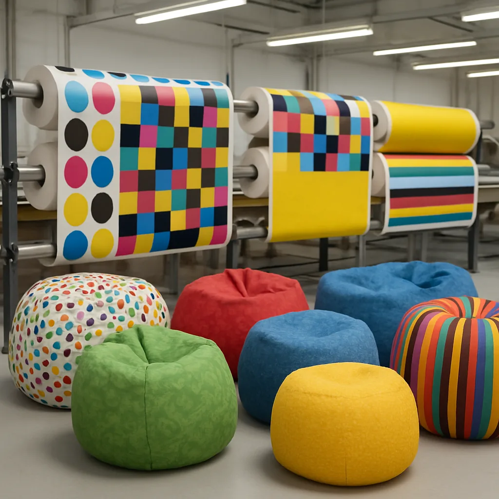 Custom-Printed Bean Bags — Printing Techniques | Italpouf